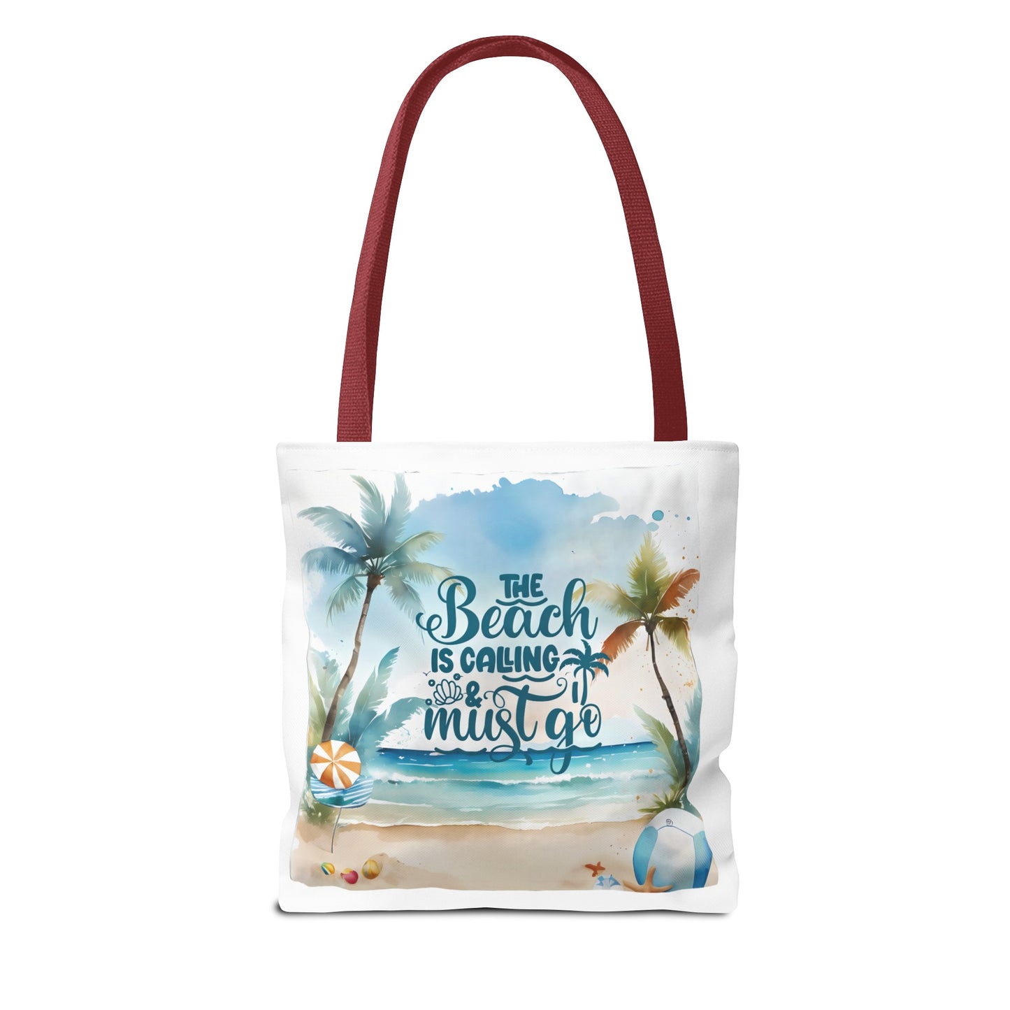 The Beach Is Calling Tote Bag