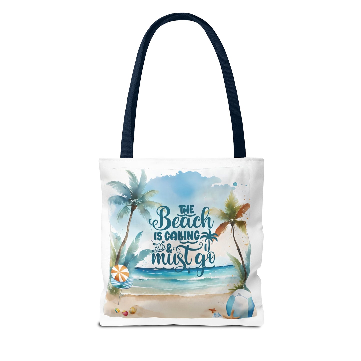 The Beach Is Calling Tote Bag