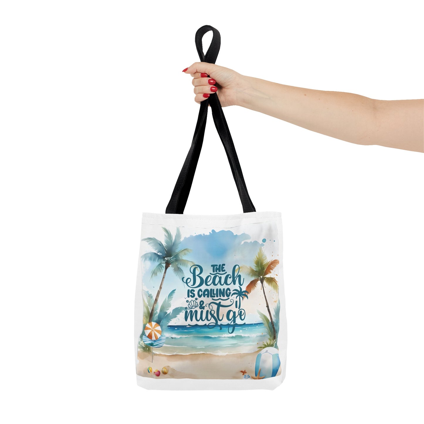 The Beach Is Calling Tote Bag