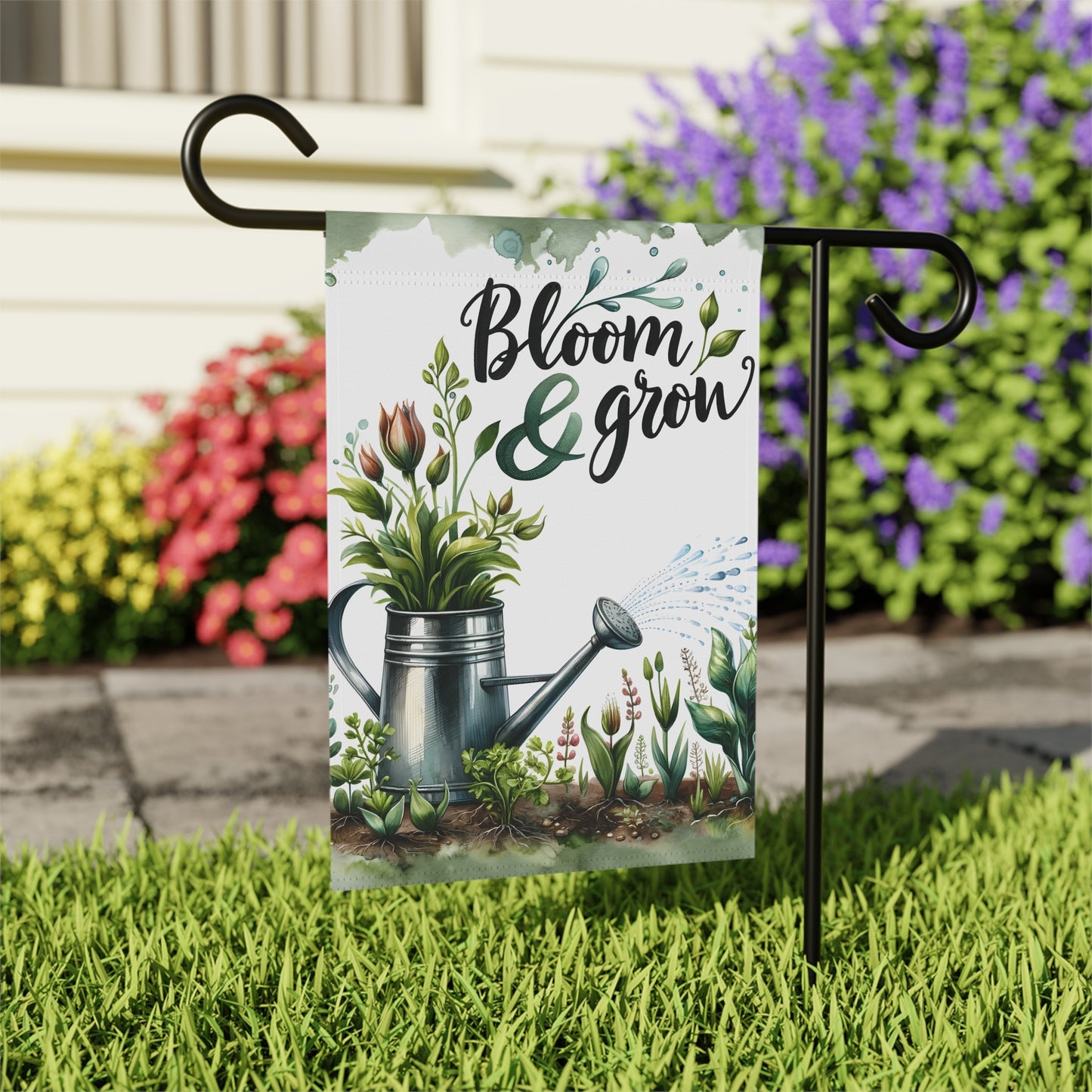 Bloom and Grow Garden Banner