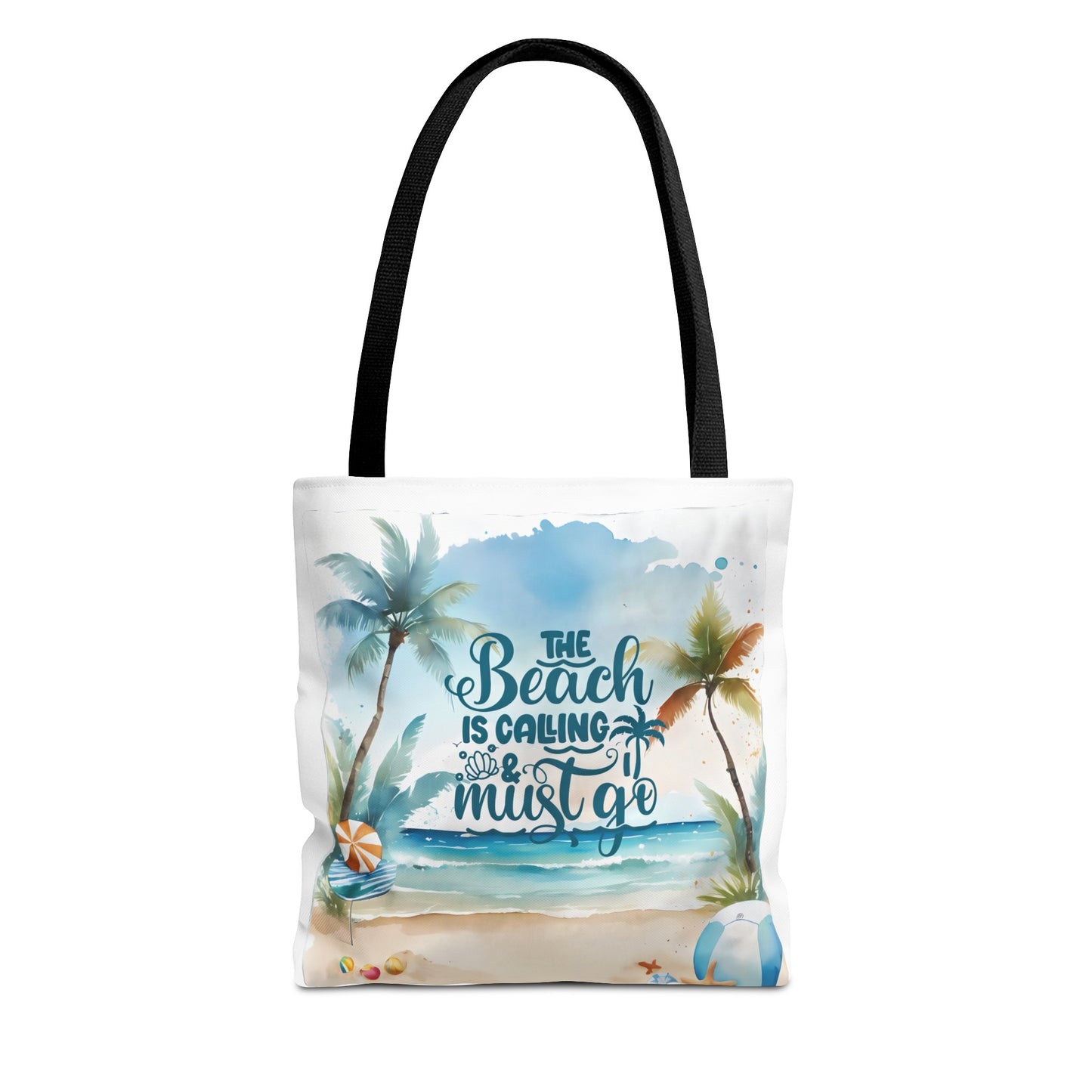 The Beach Is Calling Tote Bag
