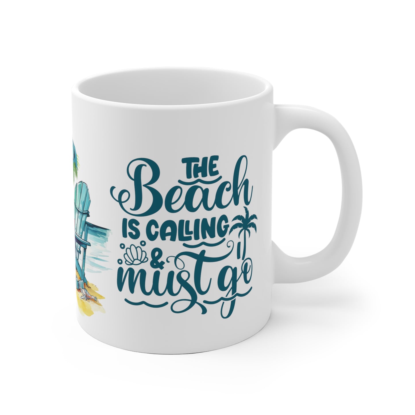 It's The Beach Calling Coffee Mug