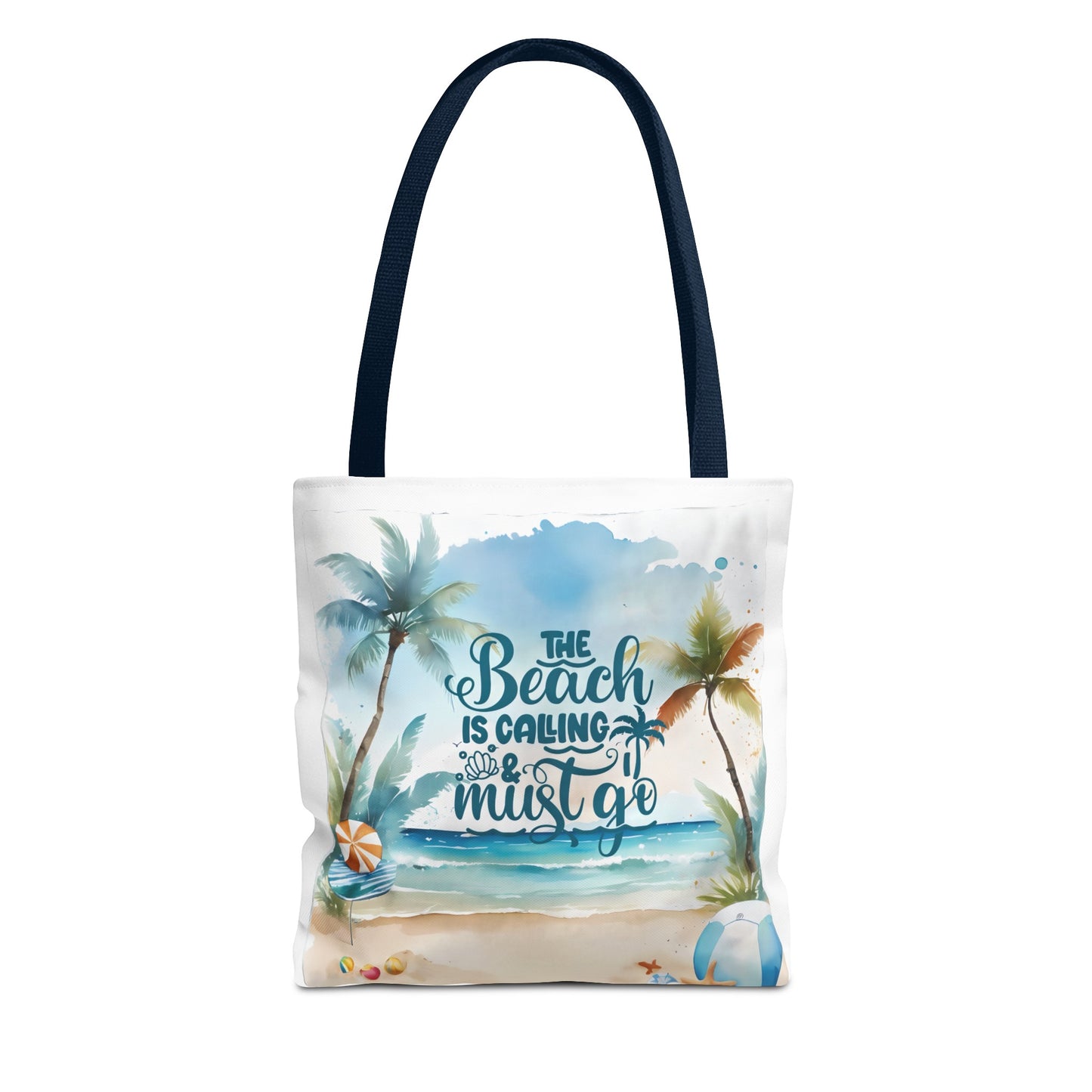 The Beach Is Calling Tote Bag
