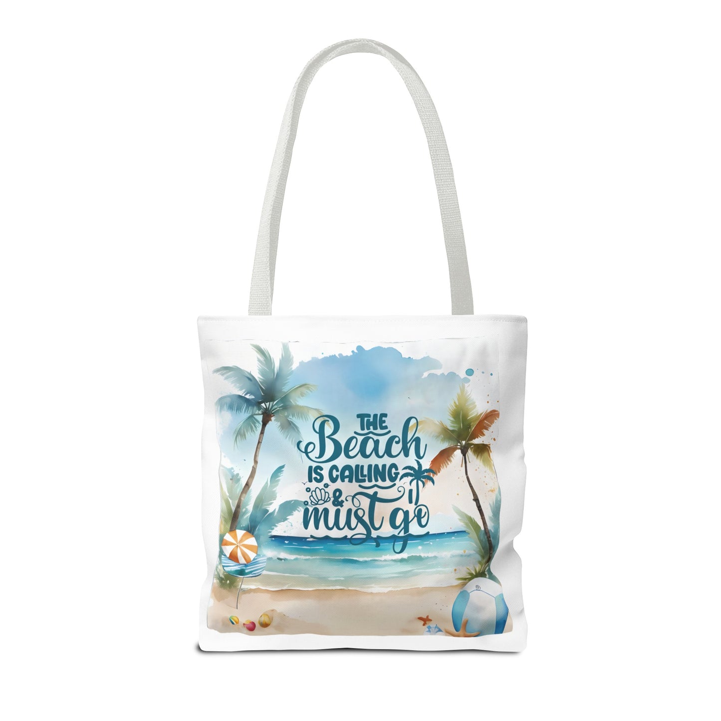 The Beach Is Calling Tote Bag