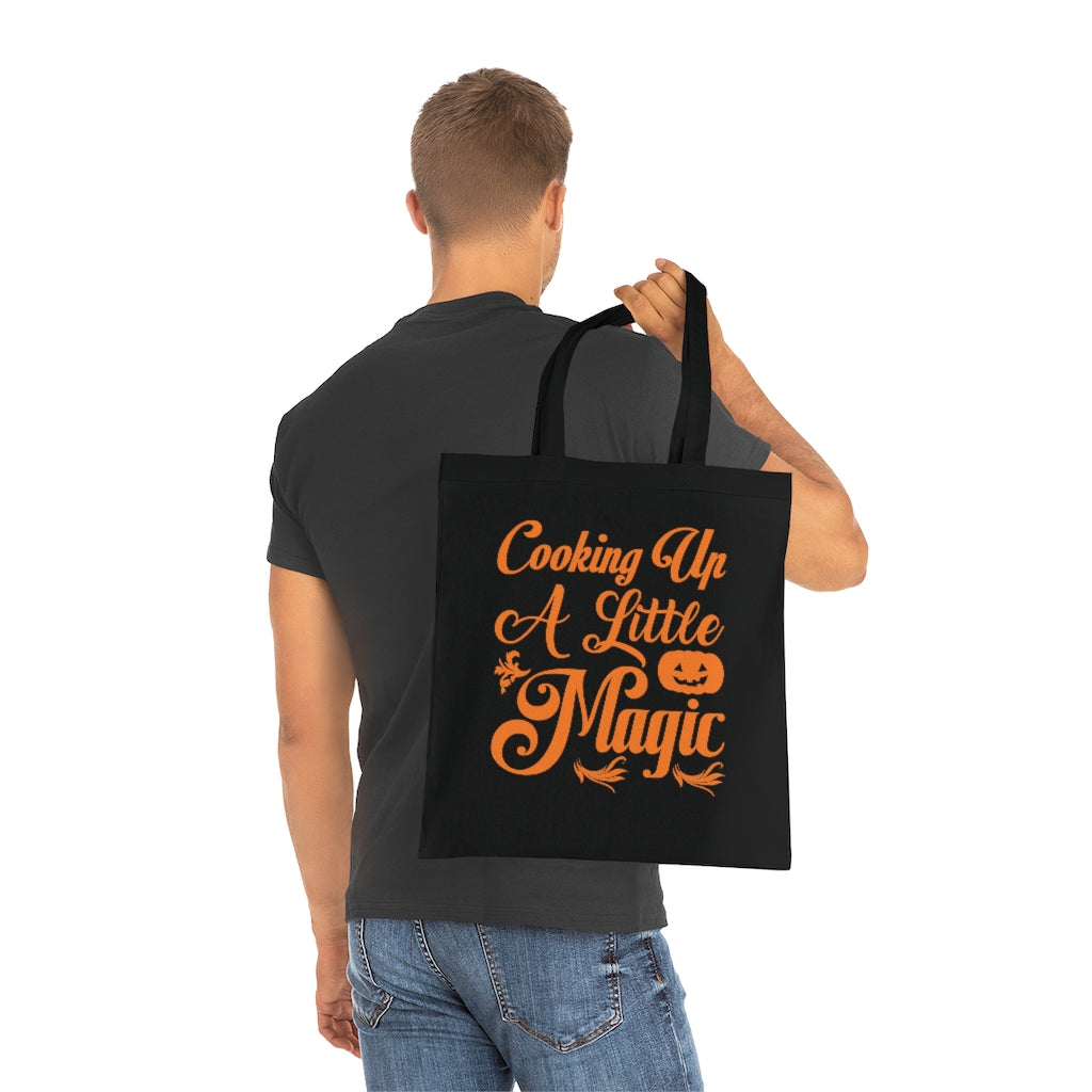 Cotton Halloween Tote