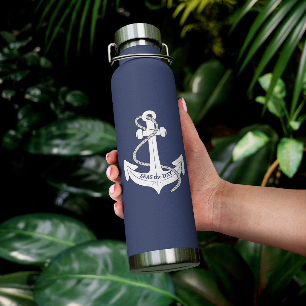 Seas The Day Copper Vacuum Insulated Bottle