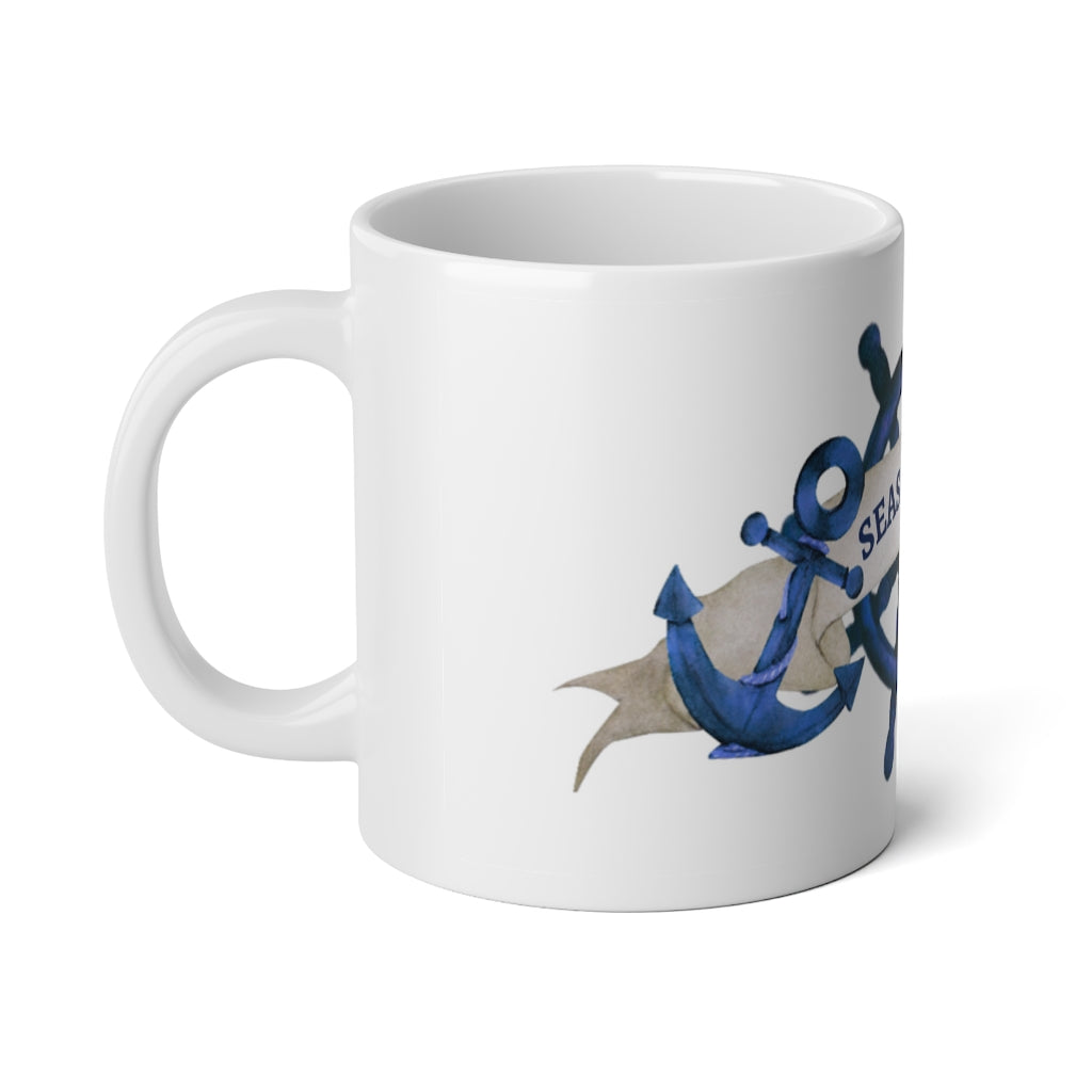 Seas The Day Jumbo Mug