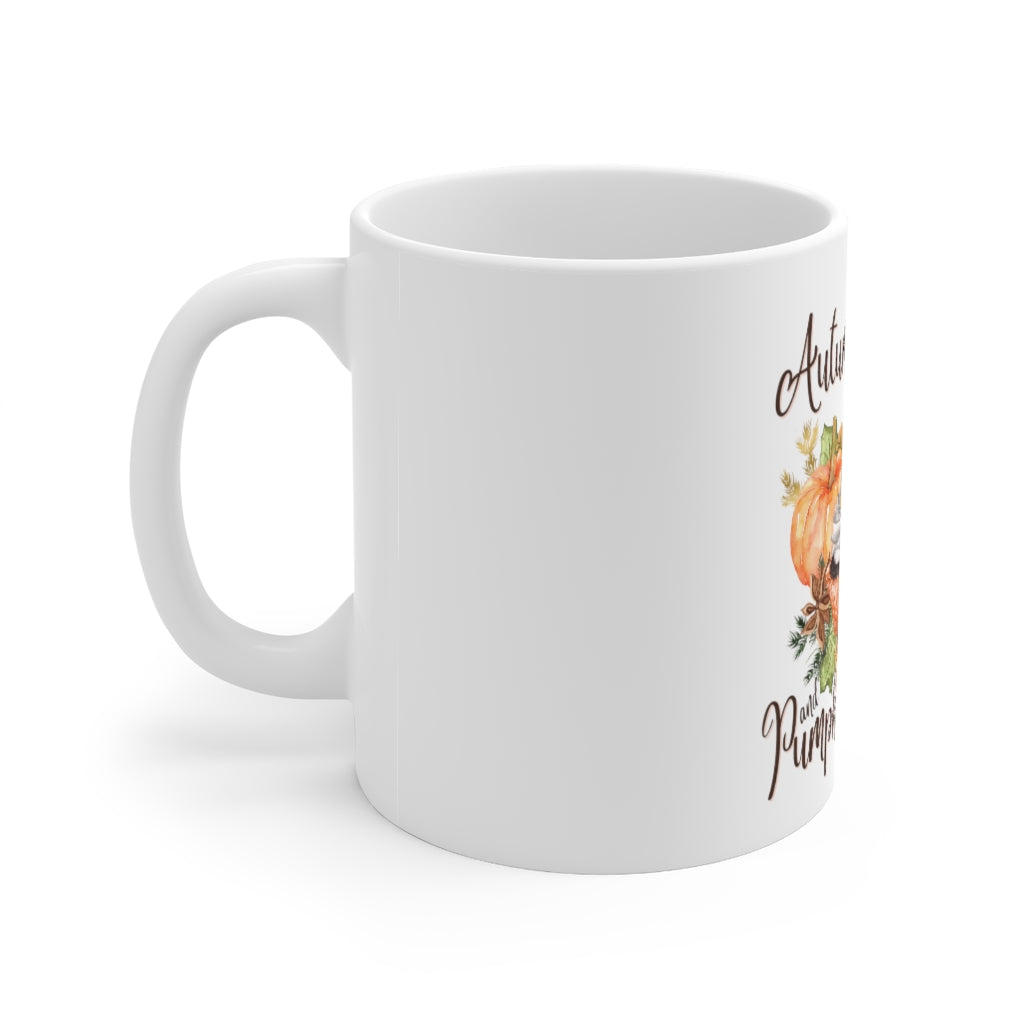 Pumpkin Please Ceramic Coffee Cups, 11oz