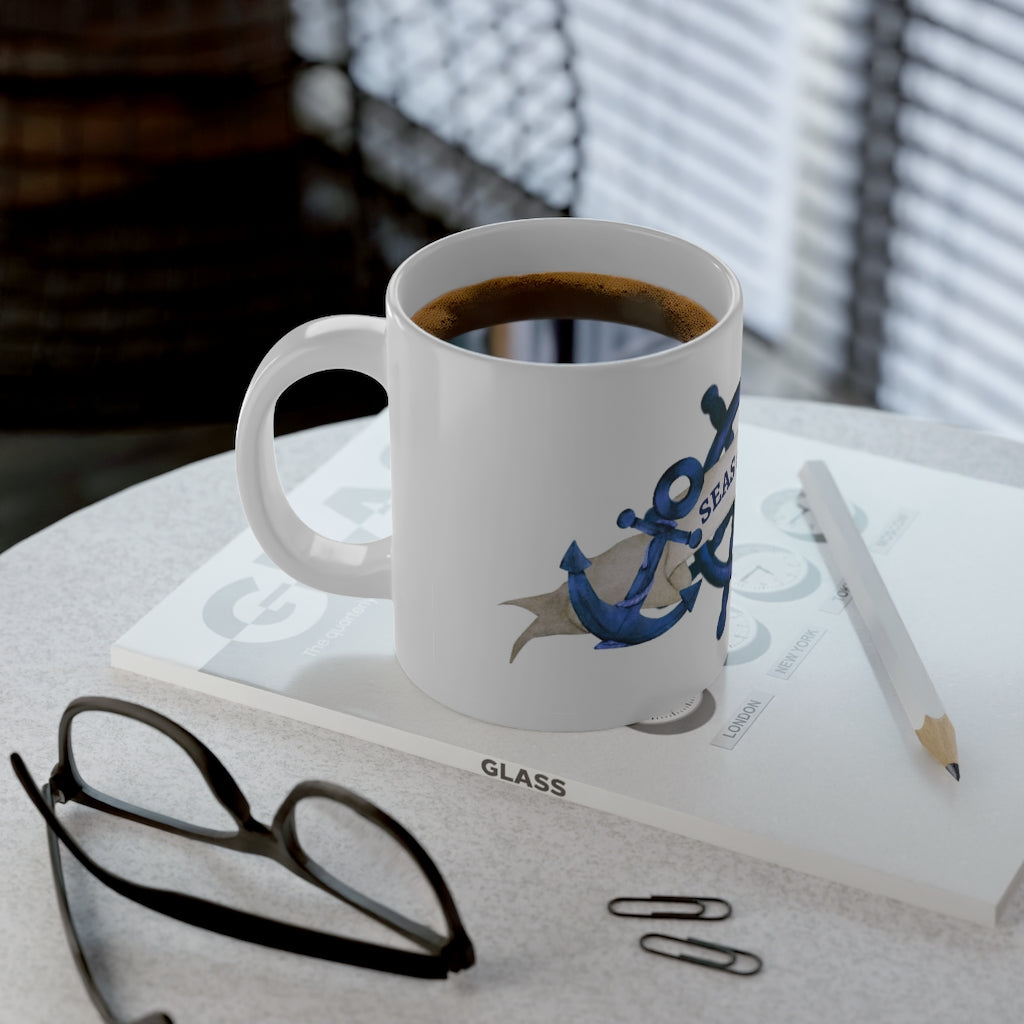 Seas The Day Jumbo Mug