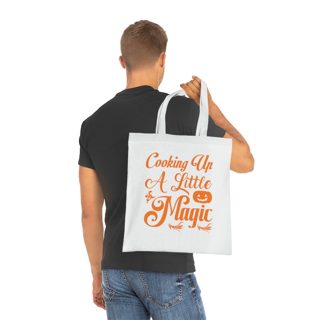 Cotton Halloween Tote