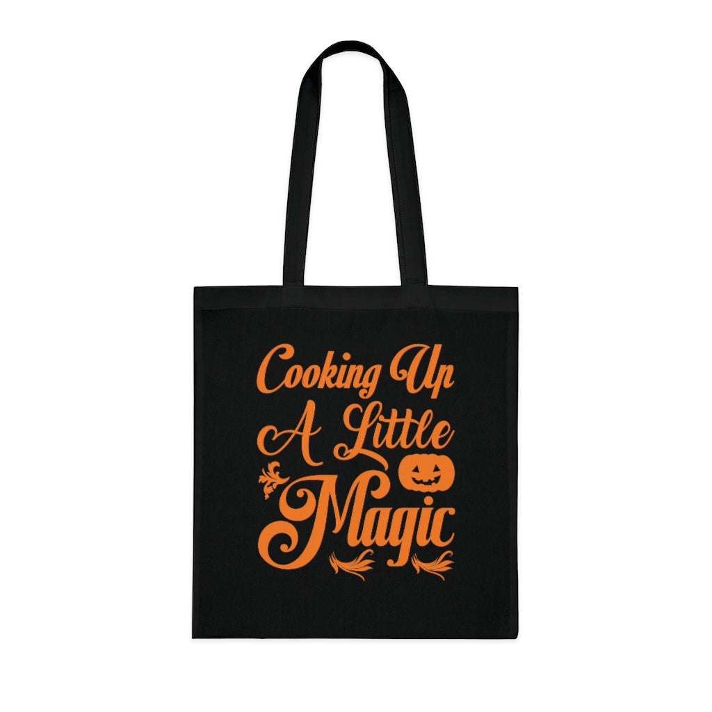 Cotton Halloween Tote