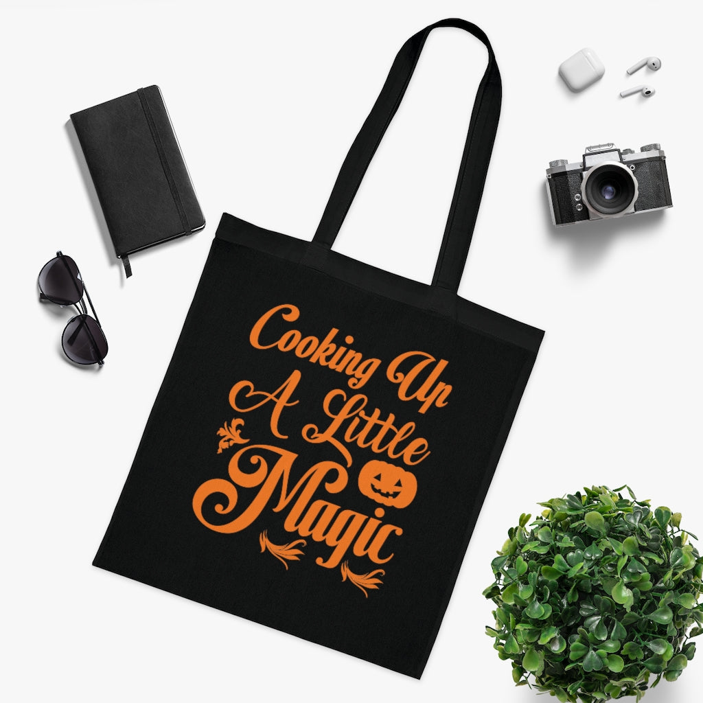 Cotton Halloween Tote
