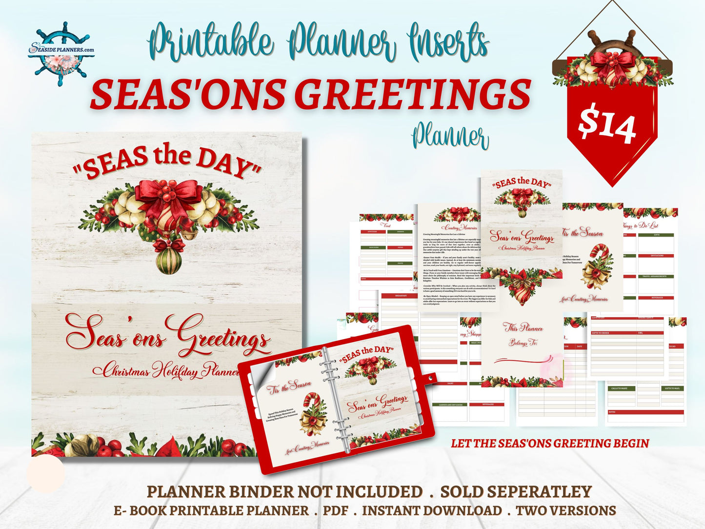 Seas'ons Greetings Planner