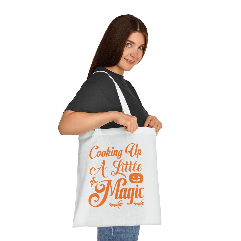 Cotton Halloween Tote