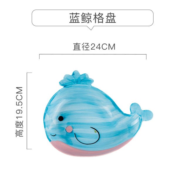 Children's dishes and cutlery set lovely creative bowls household dishes odd shaped dishes health ceramics gift baby dinnerware