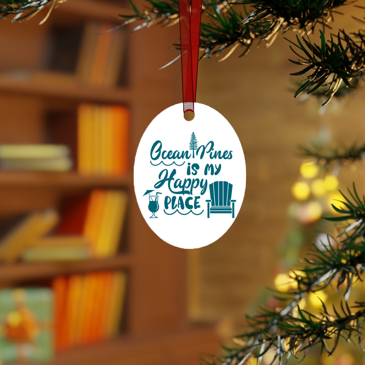 Ocean Pines Is My Happy Place Ornament