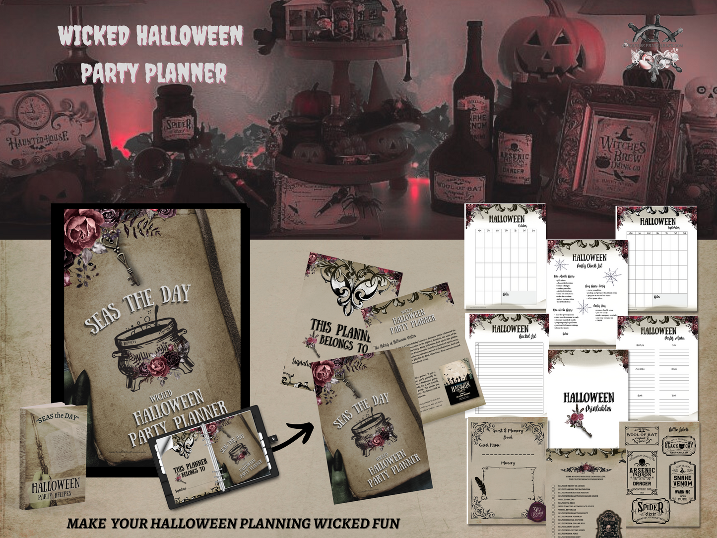 Wicked Halloween Party Planner
