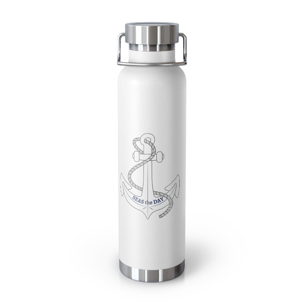 Seas The Day Copper Vacuum Insulated Bottle