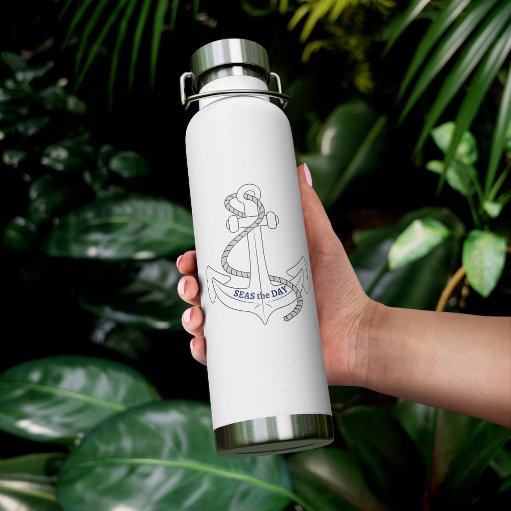 Seas The Day Copper Vacuum Insulated Bottle