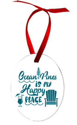 Ocean Pines Is My Happy Place Ornament